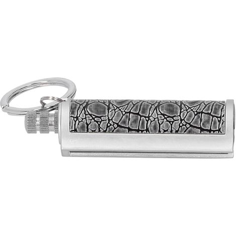 Briquet à allumettes, briquet à pétrole, briquet étanche, porte-clés vintage gris (1/5)