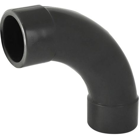Raccord PVC pression - Courbe à grand rayon 90° PVC pression à coller FF Ø90