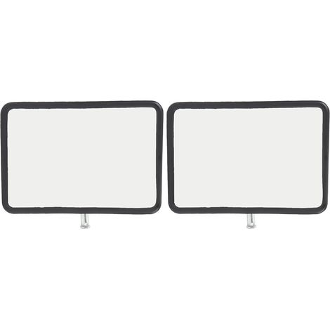 Tête de rétroviseur de porte de voiture chromée, 1 paire, ensemble de vue arrière extérieure antichoc pour Landcruiser 70 75 78 Hilux Ute (1/5)