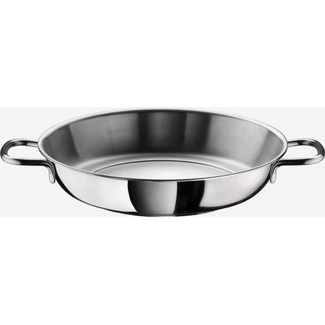 Tegame acciaio induzione lavastoviglie Made in Italy Inox Plus
