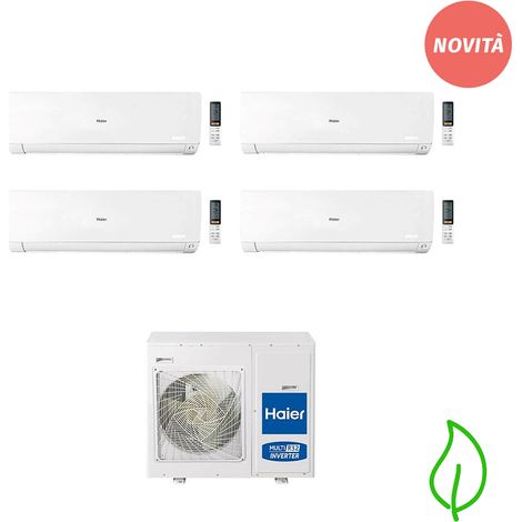 HAIER Condizionatore quadrisplit Flexis Plus 7000+7000+9000+12000 btu codice prod: as20(20)(25)(35)s2sf1 4u75s2 (1/5)