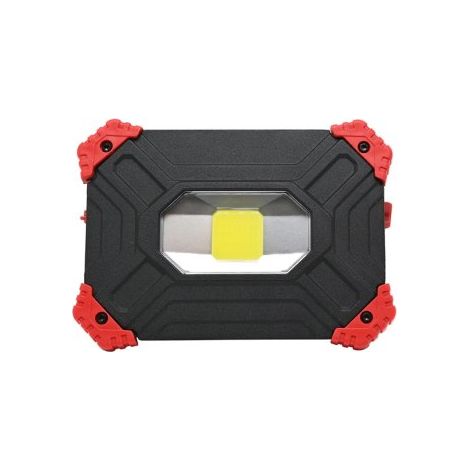 Ceba – Projecteur portable de chantier LED 20W sur batterie – 1800 lumens – Autonomie 3h – Pour chantiers humides et terrains accidentés (1/7)