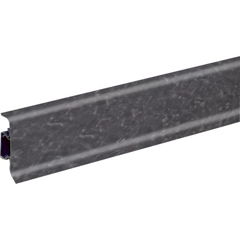 FN Neuhofer Klemmsockelleiste 250 cm 50 x 22,5 mm Ölschiefer Leisten