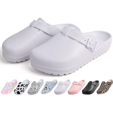 Chaussures de jardin pour femmes et hommes, mules de travail, sabots, sandales antidérapantes et légères, chaussures de marche ajustables pour infirmières, confortables pour la plage, l'intérieur et l