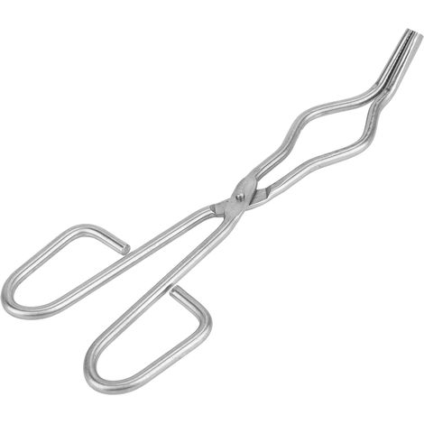 Pince de laboratoire en acier inoxydable pour creuset et bécher, avec rivet aéronautique (200mm) (1/5)