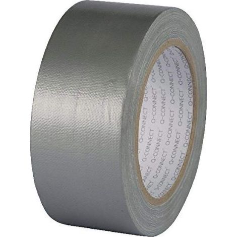 Silbernes Reparaturklebeband 48 mm x 25 m Q-Connect KF00290 (1/2)