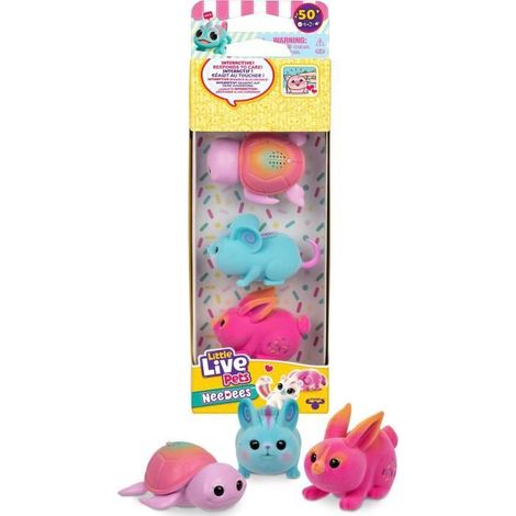 Pack of 3 Needs - Little Live Pets - Series 2 - Electronic Pets (1/5)