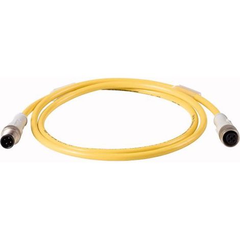 Câble de liaison 4p DC couplage M12 version droit connecteur mâle version droite L 1m EATON CSDS4A4CY2201-D