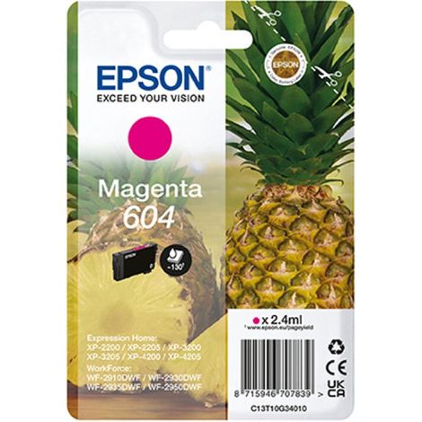 Cartouche d encre Epson 604 ANANAS MAGENTA (1/2)