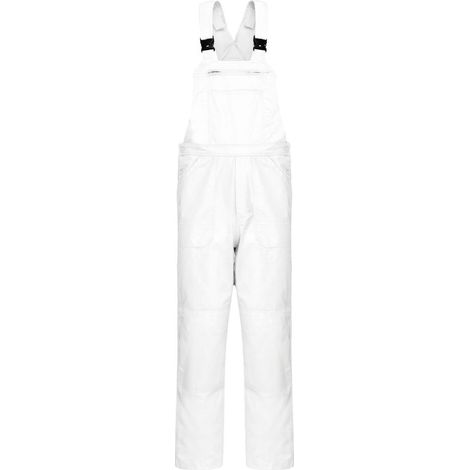 Salopette de travail unisexe WK. Designed To Work Blanc M (1/5)