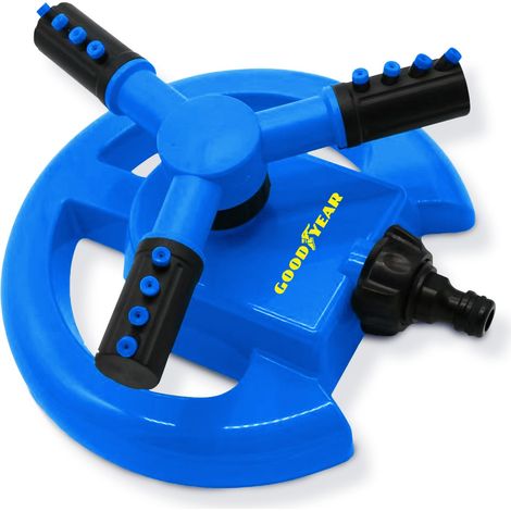 Sprinkler Goodyear gy10053 3 Arme 12 Düsen 360° Drehung (1/3)