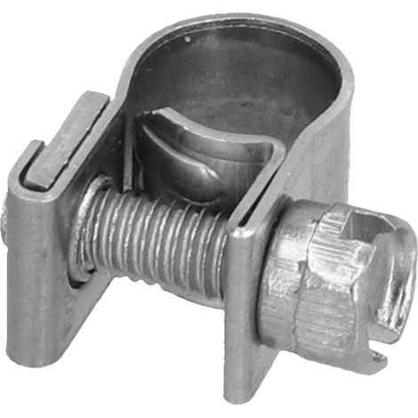 Collier de serrage mini inox 304, 6-8mm, anti-rouille, résistant à la corrosion, puissant et spécial pour tuyaux. (1/5)
