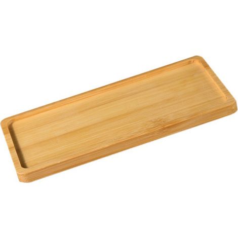 Sous-verre en bois naturel rectangulaire rétro - Protection de table et décoration maison - Cadeau de pendaison de crémaillère idéal (1/5)
