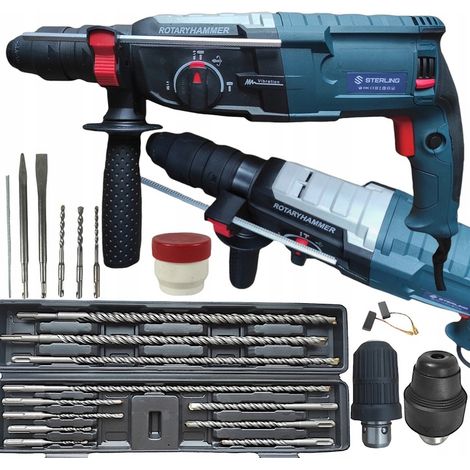 Schlagbohrer 2950W SDS+ Großbohrer-Set 11-teilig