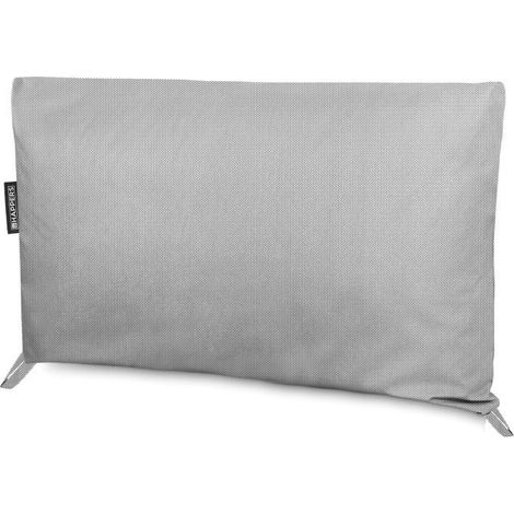 Cojín para Palets Toldotex Negro Respaldo 80x45x20 Liso Negro