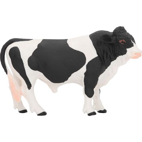Figurine de vache en PVC réaliste 13,5 cm décoration intérieure (1/5)