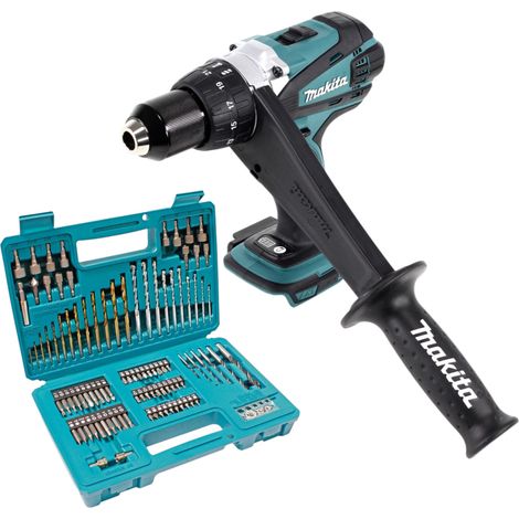 Taladro atornillador a batería Makita DDF 458 Z 18 V 91 Nm solo - sin batería, sin cargador (1/4)