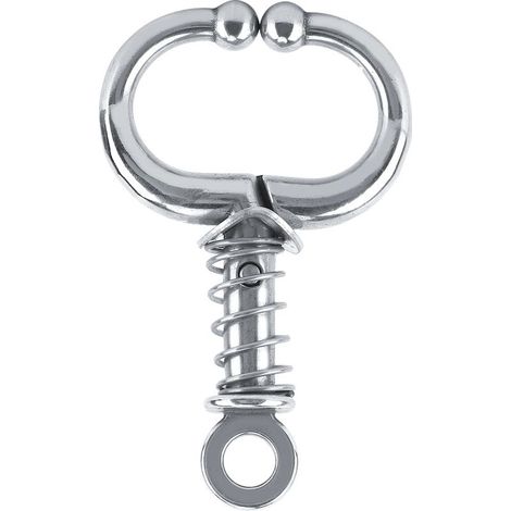 Nasenring für Rinder – Edelstahl – Innendurchmesser 7 cm und 7,7 cm – Markierungs- und Kontrollwerkzeug – 1 Stück (1/5)