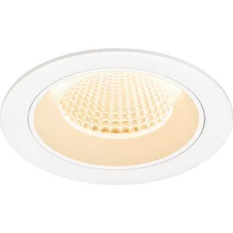 Encastré downlight NUMINOS® M intérieur 2700 K 40° IP20 rond blanc - SLV - 1009608