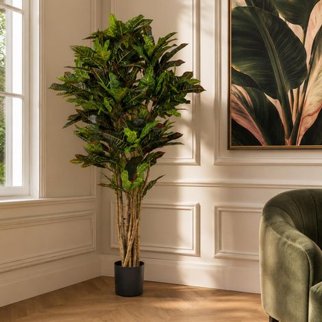 150cm Artificial Croton Tree Premium (1/4)