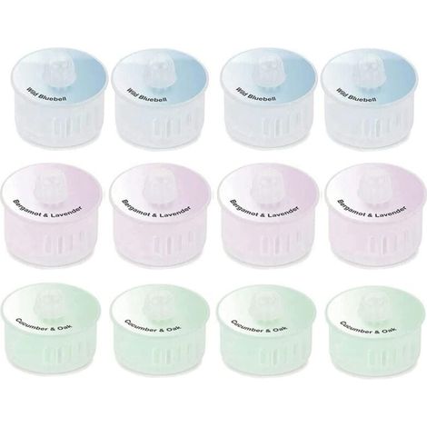 Paquet de 12 Capsules Parfum Assainisseur D'Air pour Accessoires T9 MAX Power (1/4)