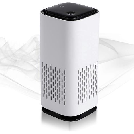 Auto-Luftreiniger mit USB-Ladefunktion, Sterilisationsfunktion, Luftreiniger zur Lufterfrischung, Raumlufterfrischer (Weiß)-13.2x6x6cm (1/3)