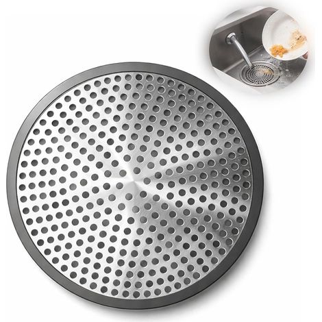 1 Pièce Filtre De Drain, Acier Inoxydable, Silicone Souple, Pour Douche Et Baignoire (1/5)