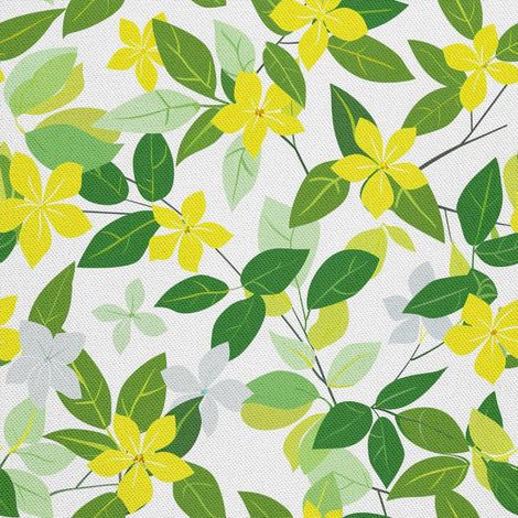 Tela decorativa para exteriores Oxford - Motivo primaveral I DX7640 (1/5)