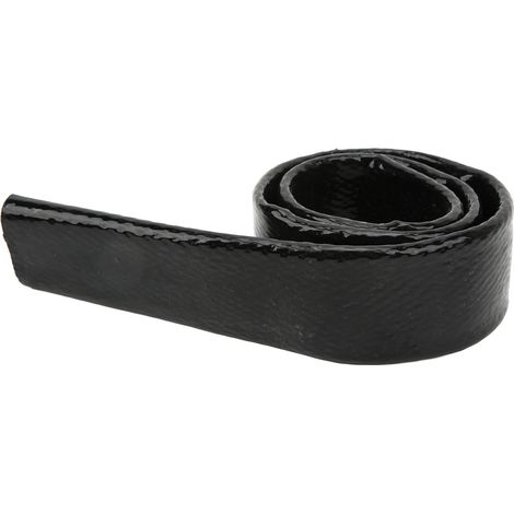 Bouclier thermique pour tuyau de carburant, 1m, en fibre de verre, résistant au feu, Flexible, pour fils automobiles, câblage électrique, ID 35mm (1/5)