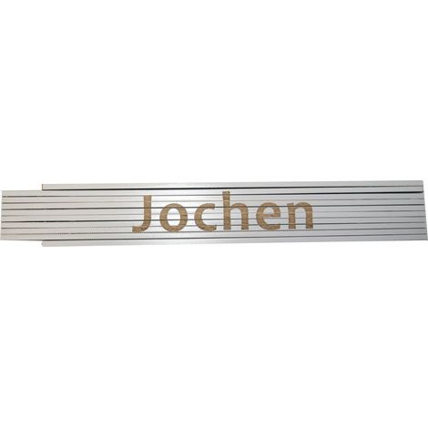 Zollstock Jochen 2 m weiß Zollstock