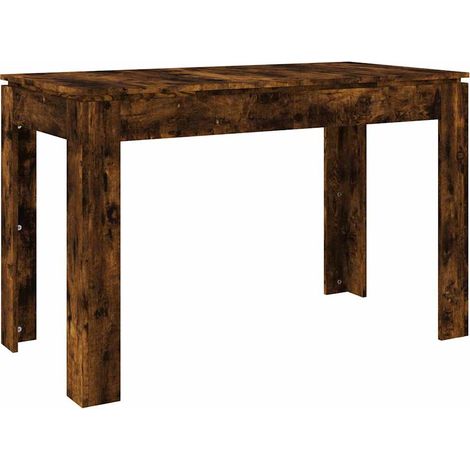 Maison Exclusive - Esstisch Räuchereiche 120x60x76 cm Holzwerksto