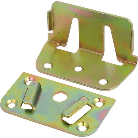 supports centraux de rail de lit