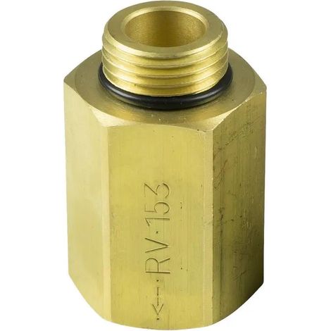 GRUNDFOS Accesorio para bombas de recirculación Válvula antirretorno R1/2xRp1/2 Ms, 96433904