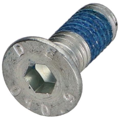 Vis métaux FHC tête fraisée empreinte hexagonale creuse M6X16 Filetage total Classe 10.9 Clé de 4 HC4 Frein filet-1 pièce