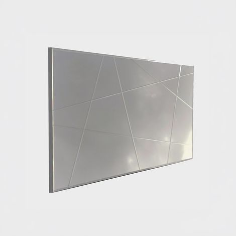 Moderner dekorativer Wandspiegel 130x62 cm Arven (1/5)