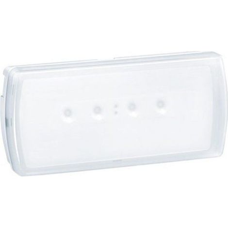 LEGRAND 661603PL Luminaria de emergencia URA21LED PLUS 100 lúmenes 1h permanente/no permanente