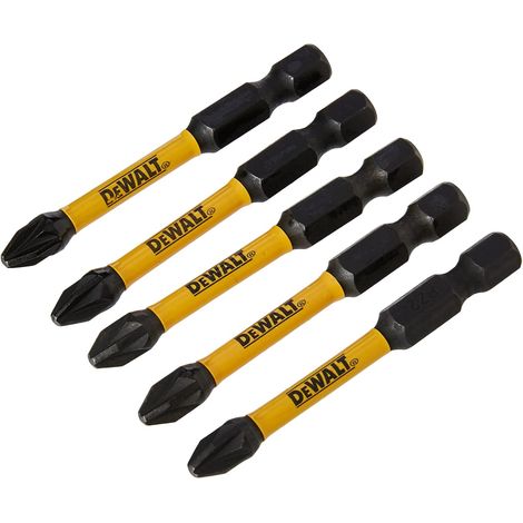 5 Embout De Visseuse, Acier Torsion, Pz2, 50mm, Pour Perceuse (1/5)