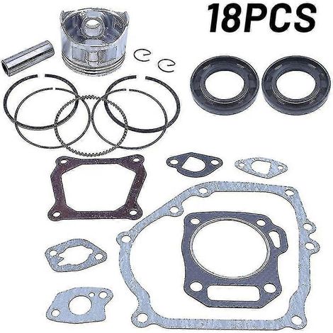 For Gx160 Gx200 168f 5.5/6.5hp 2-3.5kw 4-stroke Gasoline Generator Trimmer Engine Motor 68mm Piston Ring Gasket Oil Seal Rebuild
