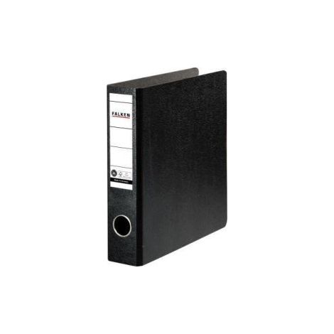 Falken Ordner N50 11285889 DIN A5 hoch 50mm Hartpappe schwarz (1/2)