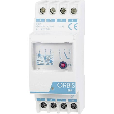 ORBIS Zeitschalttechnik Sensore di livello 1 pz. EBR-1 Tensione di funzionamento: 230 V/AC (L x L x A) 65 x 35 x 88 mm