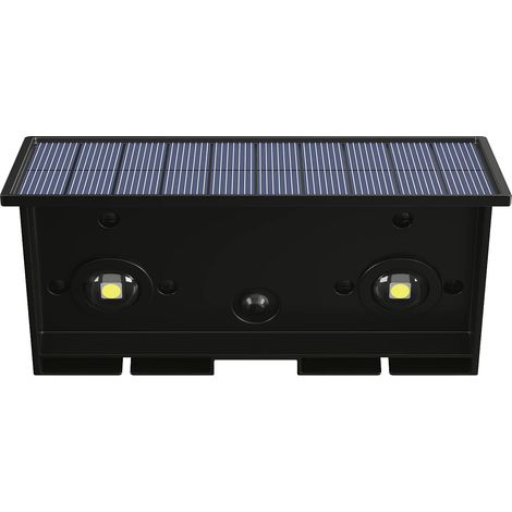 Applique da parete solare 80 lumen Nero - SONDERHO (1/3)