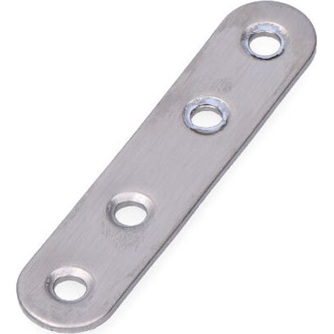 Piastra in acciaio inossidabile 80x19x2mm EDM (1/2)