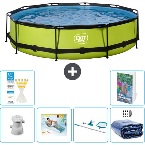 Exit Pool Rund - 360x76 cm - 7-teilig S270