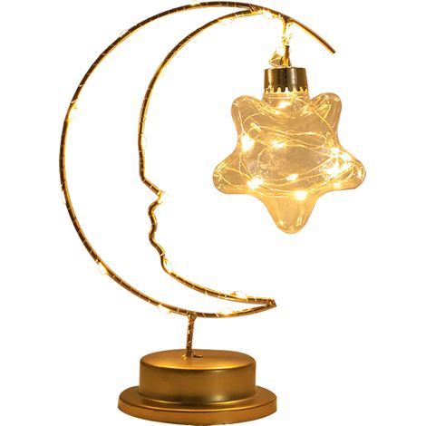 LED-Schreibtischlampe mit Baumwollkabel – Sanftes Licht, wiederaufladbarer Akku für stimmungsvolles Schlafzimmer und Weihnachtsdekoration (1/5)