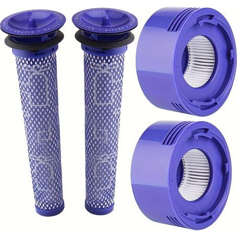 Remplacement du filtre pour les aspirateurs sans fil Dyson V7 V8 Animal Absolute, tête de moteur comparée aux pièces 965661-01 et 967478-01 (1/5)