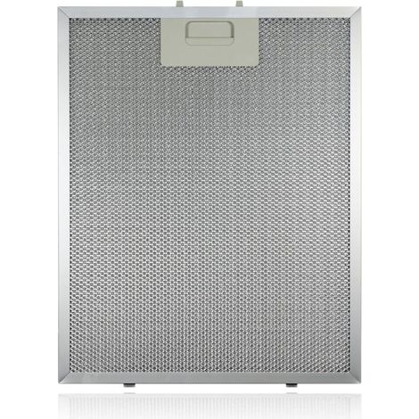 Filtre à graisse métallique universel pour hotte aspirante (argent , 320 x 260 mm) (1/5)