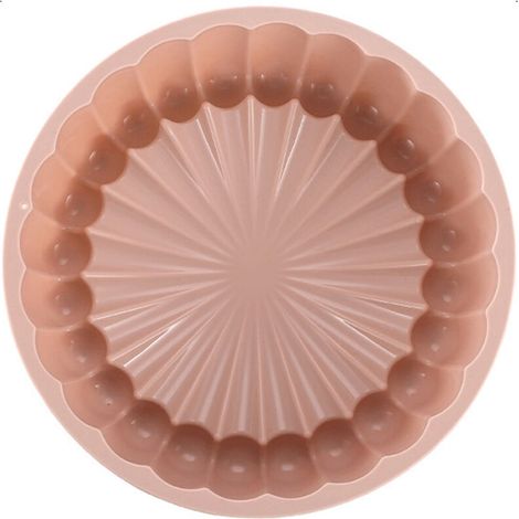 Moule à gâteau en silicone 25 cm, rond, pour gâteaux, fours, couches de gâteaux et outils de cuisson au fromage (1 pièce)