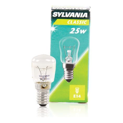 Ampoule pour four - SYLVANIA - 25W - E14 - Incandescente - Transparente (1/5)
