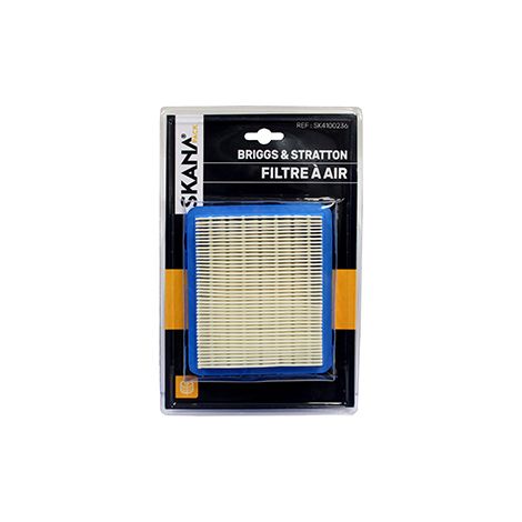 Filtro de aire adaptable para motores Briggs & Stratton de 3 a 5 CV horizontales y para motores Quantum de 3,5 a 6 CV verticales