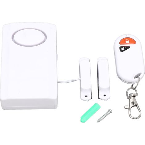 Alarme de porte à distance sans fil 120dB, Installation facile, sécurité ouverte de la fenêtre pour la sécurité des enfants à la maison (1/5)